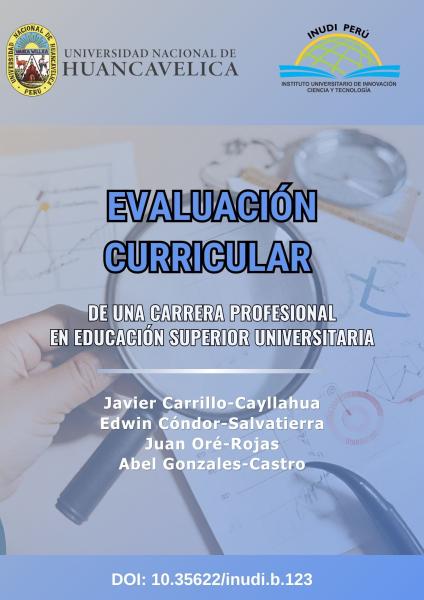 Imagen de portada del libro Evaluación curricular de una carrera profesional en educación superior universitaria