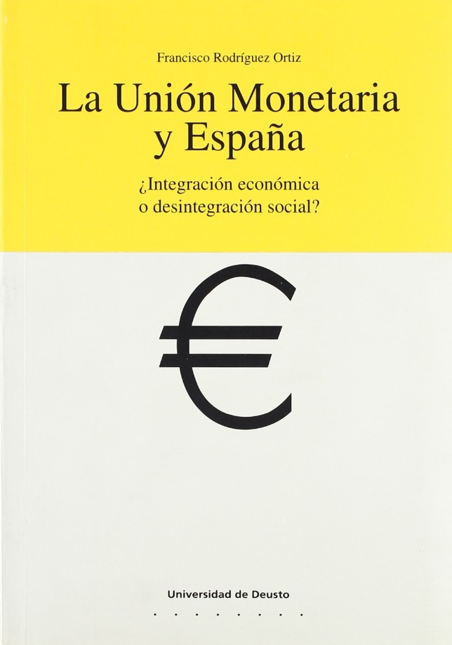 Imagen de portada del libro La unión monetaria y España