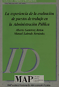 Imagen de portada del libro La experiencia de la evaluación de puestos de trabajo en la Administración española