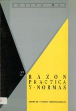 Imagen de portada del libro Razón práctica y normas