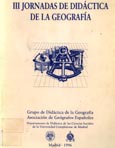 Imagen de portada del libro III Jornadas de Didáctica de la Geografía