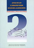 Imagen de portada del libro Problemática y futuro de la pesca : actas de los II Debates sobre Economía Almeriense, Almería, 15 a 17 de octubre, 1996