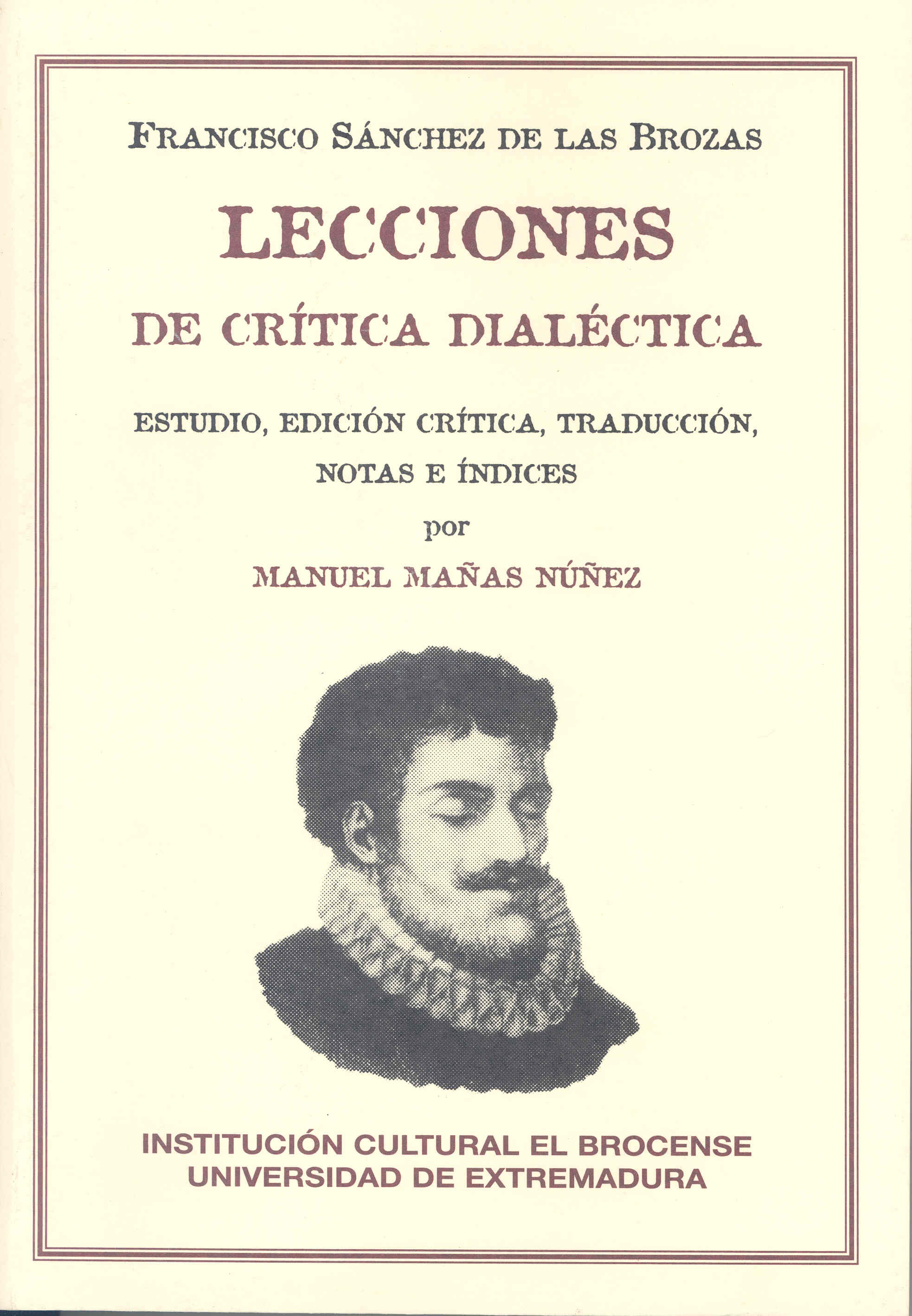 Imagen de portada del libro Lecciones de crítica dialéctica