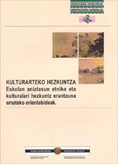 Imagen de portada del libro Kulturarteko hezkuntza