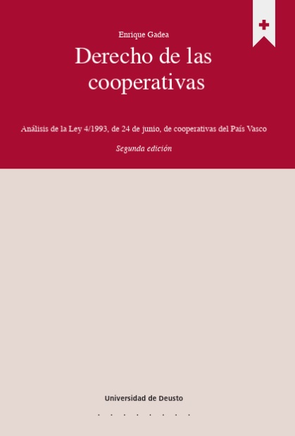 Imagen de portada del libro Derecho de las cooperativas