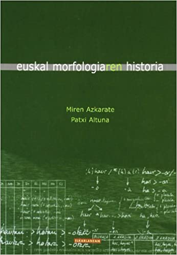 Imagen de portada del libro Euskal morfologiaren historia