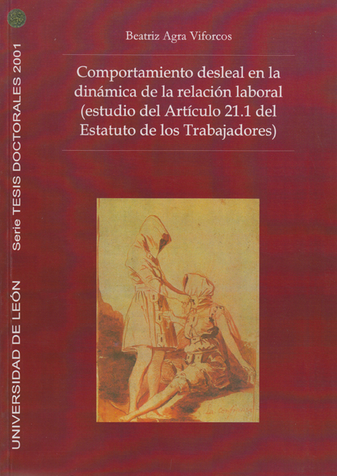 Imagen de portada del libro Comportamiento desleal en la dinámica de la relación laboral