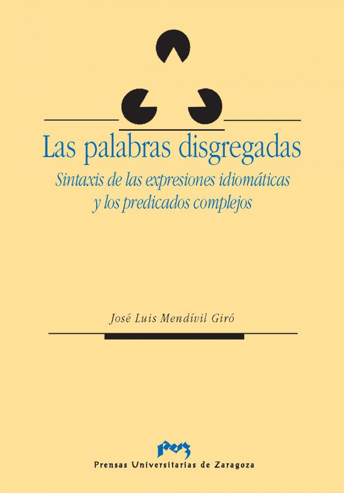 Imagen de portada del libro Las palabras disgregadas