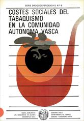 Imagen de portada del libro Costes sociales del tabaquismo en la Comunidad Autónoma Vasca