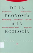 Imagen de portada del libro De la economía a la ecología