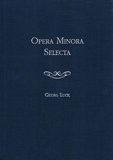 Imagen de portada del libro Opera minora selecta