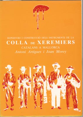 Imagen de portada del libro Repertoni i construcció dels instruments de la colla de xeremiers catalans a Mallorca