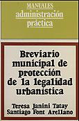Imagen de portada del libro Breviario municipal de protección de la legalidad urbanística