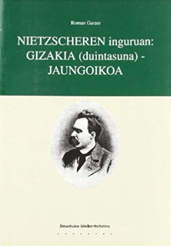 Imagen de portada del libro Nietzscheren inguruan