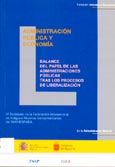 Imagen de portada del libro Administración pública y economía : balance del papel de las administraciones públicas tras los procesos de liberalización