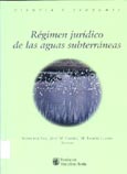 Imagen de portada del libro Régimen jurídico de las aguas subterráneas