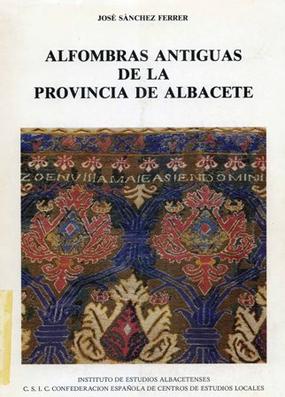 Imagen de portada del libro Alfombras antiguas de la provincia de Albacete