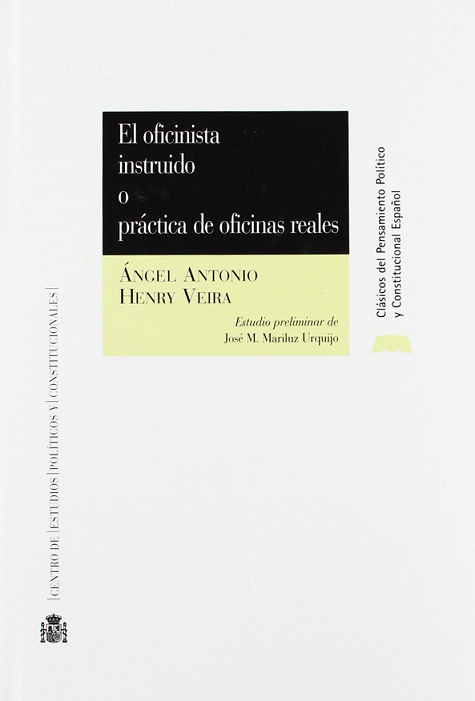 Imagen de portada del libro El oficinista instruido o Práctica de oficinas reales