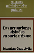 Imagen de portada del libro Las actuaciones aisladas en suelo urbano