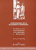 Imagen de portada del libro Antropología de la transmisión hereditaria