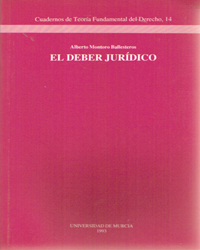 Imagen de portada del libro El deber jurídico