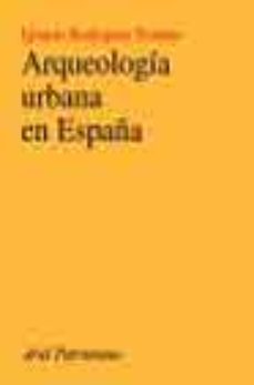 Imagen de portada del libro Arqueología urbana en España