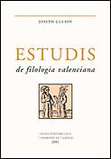 Imagen de portada del libro Estudis de filologia valenciana