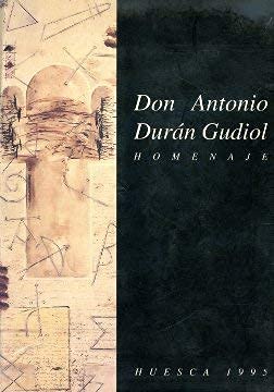Imagen de portada del libro Homenaje a Don Antonio Durán Gudiol