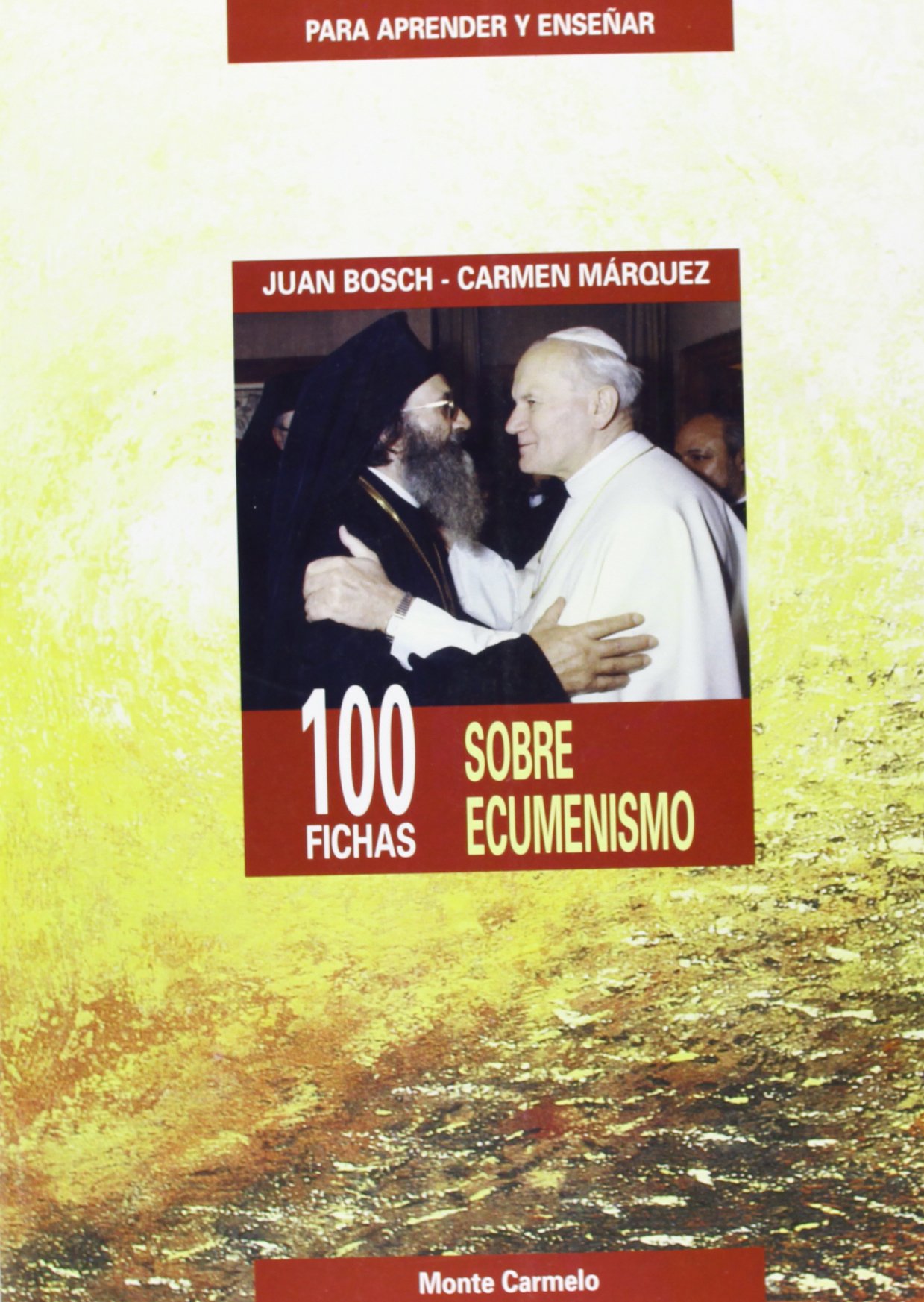 Imagen de portada del libro 100 fichas sobre "ecumenismo"