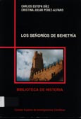 Imagen de portada del libro Los señoríos de Behetría