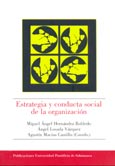 Imagen de portada del libro Estrategia y conducta social de la organización