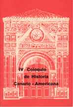 Imagen de portada del libro IV Coloquio de historia canario-americana