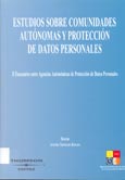 Imagen de portada del libro Estudios sobre comunidades autónomas y protección de datos personales