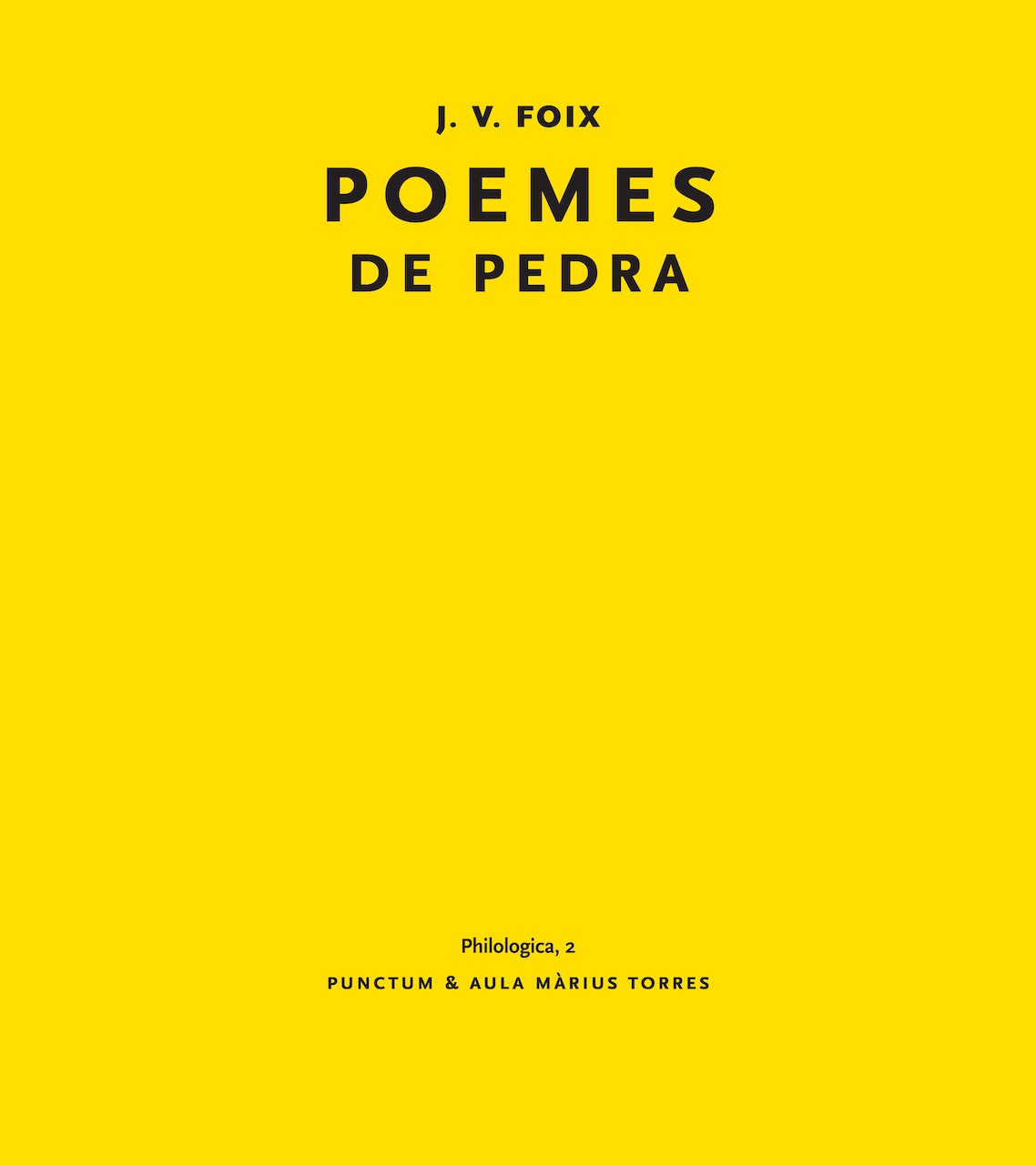 Imagen de portada del libro Poemes de pedra