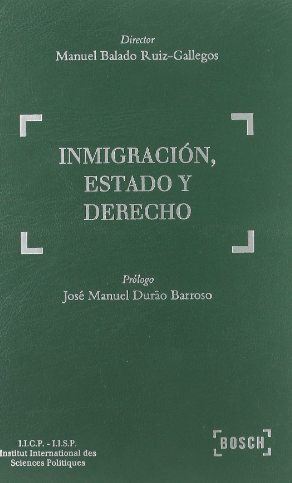 Imagen de portada del libro Inmigración, Estado y Derecho