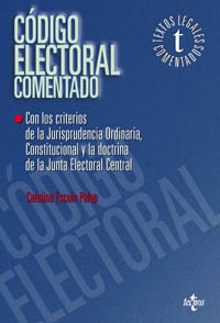 Imagen de portada del libro Código electoral comentado