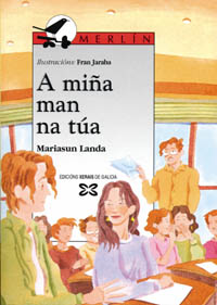 Imagen de portada del libro A miña man na túa