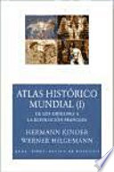 Imagen de portada del libro Atlas histórico mundial