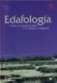 Imagen de portada del libro Edafología: para la agricultura y el medio ambiente