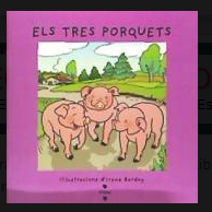 Imagen de portada del libro Els tres porquets