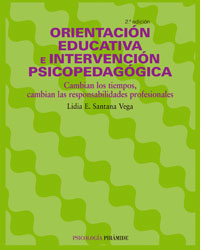Imagen de portada del libro Orientación educativa e intervención psicopedagógica