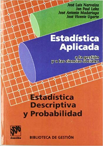 Imagen de portada del libro Estadística aplicada a la gestión (I). Estadística descriptiva y probabilidad