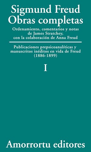 Imagen de portada del libro Publicaciones prepsicoanalíticas y manuscritos inéditos en vida de Freud