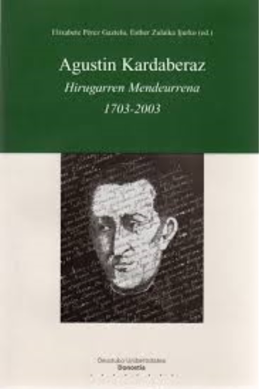 Imagen de portada del libro Agustin Kardaberaz