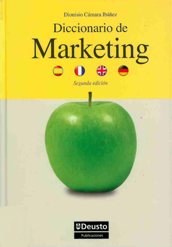 Imagen de portada del libro Diccionario de Marketing