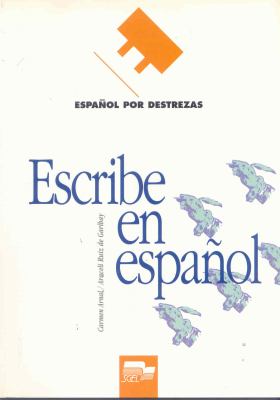 Imagen de portada del libro Escribe en español