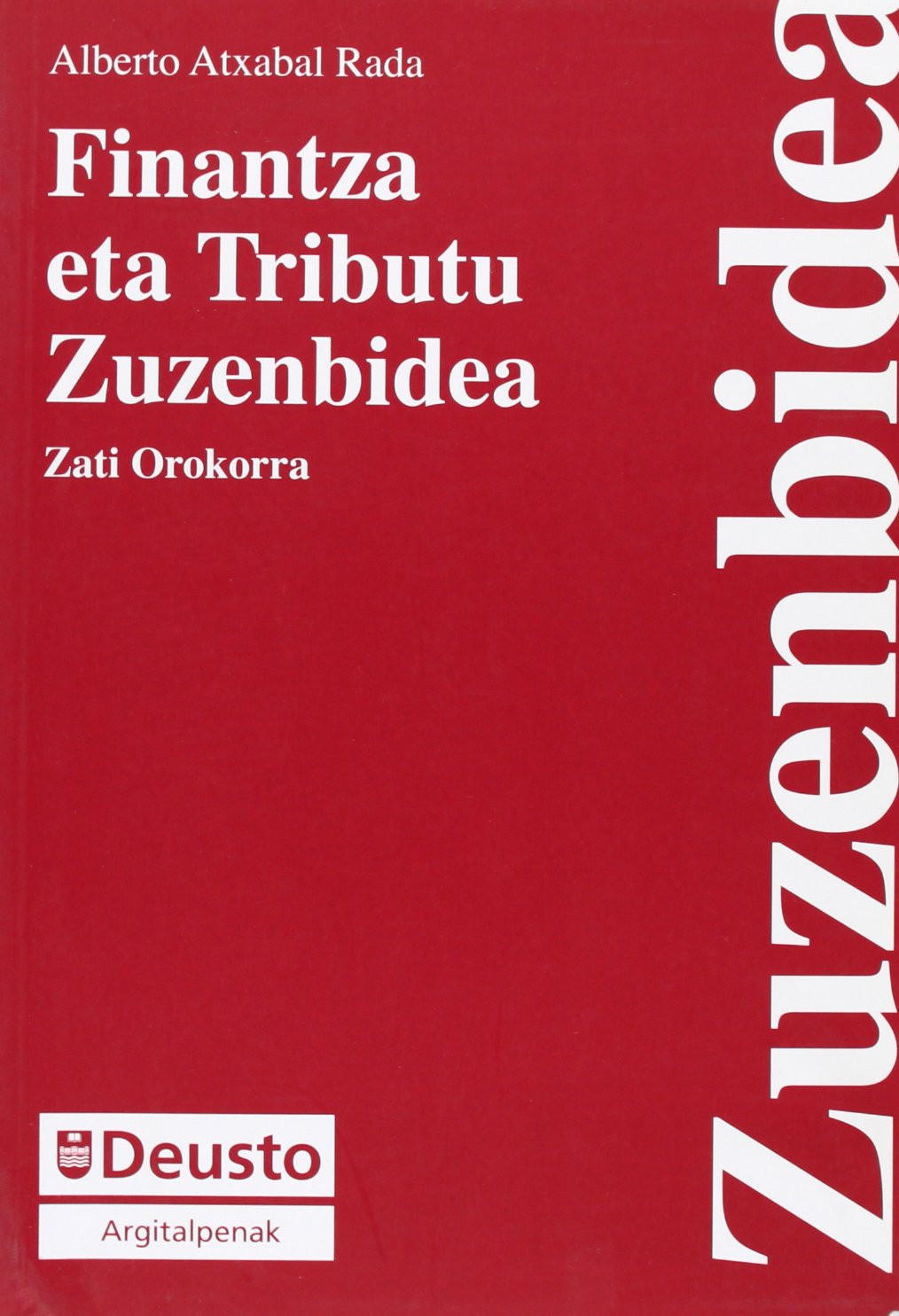 Imagen de portada del libro Finantza eta Tributu Zuzenbidea