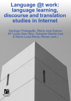 Imagen de portada del libro Language @t work: language learning, discourse and translation studies in Internet