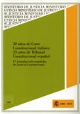 Imagen de portada del libro 50 años de Corte Constitucional italiana, 25 años de Tribunal Constitucional español