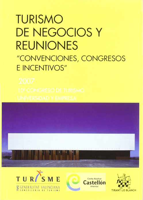 Imagen de portada del libro Turismo de negocios y reuniones